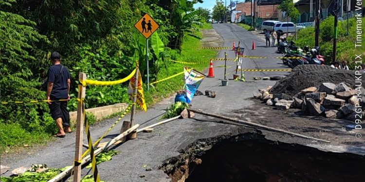 Sesuai Instruksi Wali Kota, Penanganan Jembatan Ambles Purwoyoso Dikebut