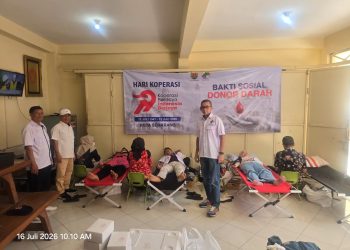 HUT Koperasi, Dekopinda Gelar Donor Darah