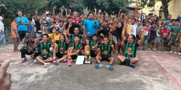Final Bola Voli Cup Kapolsek Karangtengah 2026 Berlangsung Meriah, Desa Pidodo Raih Juara